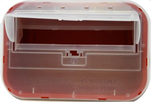 One Gallon Sharps Containers with Pop Up Lid (Two Pack) by Oakridge Products in Kuwait