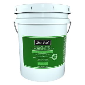 غسول التدليك بون فيتال أورجانيكا مع مكونات عضوية معتمدة لتدليك مريح وصديق للأرض، غسول مرطب طبيعي لتدليك الظهر والرقبة المريح، 5 جالون، قد تختلف الملصقات in Kuwait