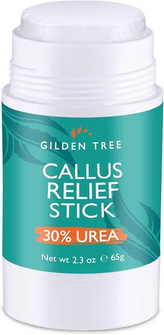 عصا تخفيف مسامير القدم مع يوريا قوية بنسبة 30% - عصا سريعة وسهلة بدون فوضى تساعد على تنعيم وتنعيم الجلد الصلب السميك الجاف والمتشقق والحكة على القدمين والساقين والركبتين والمرفقين in Kuwait