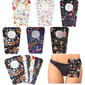 Mumufy 14 Pcs Ostomy Bag Pouch Covers for Women Men with Round Opening Care Protector Shower Wraps Cover Odor