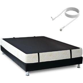 Grounding Mat, Grounding Mattress Cover Pad Grounding Sheets with Grounding Products Kit for Improving Sleeping, Relieve Pain (54 x 71 Inch)