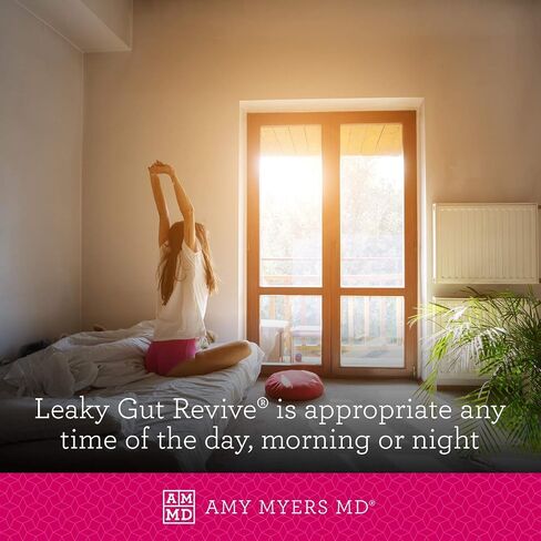 Dr. Amy Myers Revive Powder for Leaky Gut Repair – L Glutamine Powder to Reduce Symptoms Like Constipation, IBS, Diarrhea, Bloating – Plant Based Supplement to Maintain A Healthy Gut Lining in Saudi Arabia