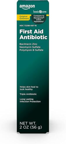 Basic Care First Aid Antibiotic Ointment, 2 Ounce in Saudi Arabia