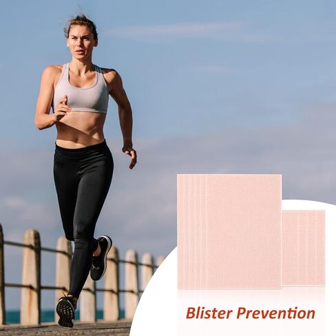 40 Pcs Moleskin Tape Mole Skin Pads Prevention Blister Padding with Adhesive for Feet Heel Shoes Stickers in Kuwait