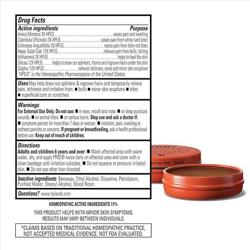 Hyland's PRID Drawing Salve Naturals (2 Pack) in Saudi Arabia