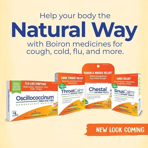 Boiron ThroatCalm أثناء التنقل لتخفيف الآلام الناتجة عن اللون الأحمر والجاف والخدش والتهاب الحلق وبحة في الصوت - عدد 2 (160 حبة) in Kuwait