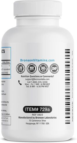 Bronson Tart Cherry Extract 2500 mg Vegetarian Capsules with Antioxidants and Flavonoids Non-GMO, 180 Count in Saudi Arabia