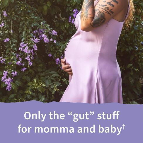 Garden of Life - Dr. Formulated Probiotics Once Daily Prenatal - Acidophilus and Bifidobacteria Probiotic Support for Mom and Baby - Gluten, Dairy, and Soy-Free - 30 Vegetarian Capsules in Saudi Arabia