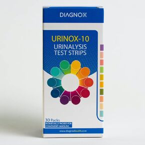 URINOX 10 شرائط اختبار البول الصحية لالتهاب المسالك البولية والكيتون والمزيد (60 عبوة) in Kuwait
