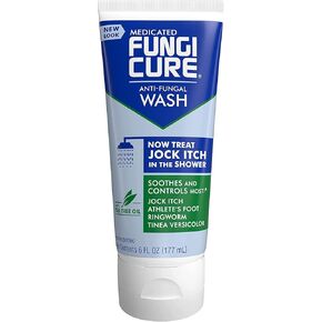 FUNGICURE Medicated Anti-Fungal Jock Itch Wash, 6 Fl Oz
