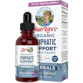 MaryRuth's Lymphatic Drainage Support Drops | USDA Organic Cleanse with Echinacea & Elderberry for Immune & Defense | Antioxidant | Vegan | Non-GMO | 30 Servings in Saudi Arabia