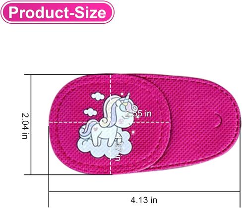 Eye Patches for Kids Girls Boys,6 Pcs Styles Eye Patch for Glasses Kids Reusable Eye Patch for Treating Lazy Eye Amblyopia Strabismus (Left Eye, Blue Transportation) in Kuwait