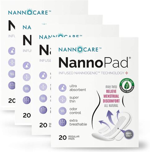 Organic Panty Liners for Women - 100% Organic Cotton Pantiliners for Daily Use - Unscented, No Dyes, No Chlorine, Hypoallergenic - Ultra-Thin, Light Absorbency - (1 Pack, 18 Count) 6.1″ in Saudi Arabia