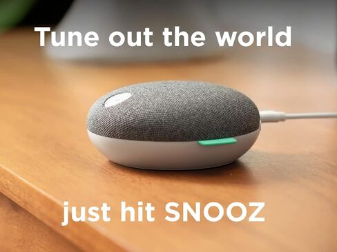 SNOOZ Button - White Noise Sound Machine - Non-Looping White Noise, Pink Noise, and Fan Sounds Plus Bluetooth Speaker - Charcoal in Saudi Arabia