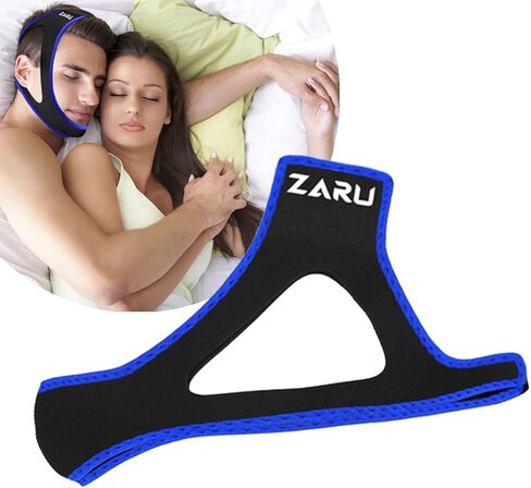 حزام ذقن ممتاز مضاد للشخير من ZARU [إصدار مطور] - حل متطور للشخير مصمم علميًا لوقف الشخير بشكل طبيعي ويمنحك ليلة نوم جيدة in Kuwait