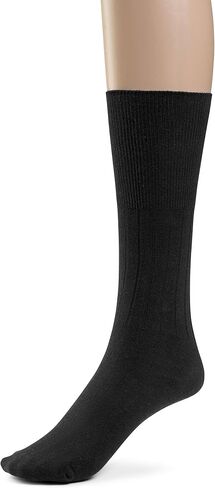 Silky Toes Cotton Diabetic Socks for Women Non Binding Seamless Dress Socks, 3 or 6 Pk Multi Colors Big Sizes in Kuwait