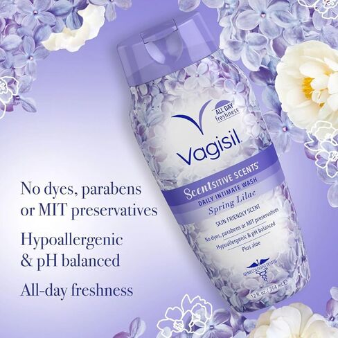 غسول فاجيسيل الأنثوي لنظافة المنطقة الحميمة، روائح عطرية، درجة حموضة متوازنة وتم اختبارها من قبل أطباء النساء، خيار ماغنوليا، 12 أونصة (عبوة من 3) in Kuwait