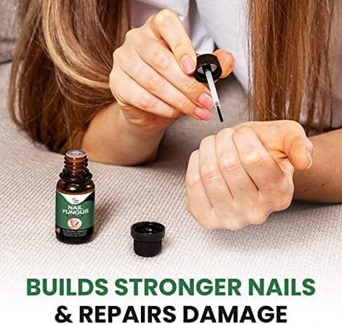 Toenail Renewal Solution Extra Strength Care for Toe Nail & Fingernails - Nail Repair Solution for Thick, broken, Discolored Nails - Renews Damaged Cracked Ingrown Toenail - Tea Tree Oil for Healthier and Extra Strength Nails - Made In USA 0.50 Fl Oz - 1  in Kuwait