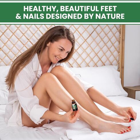 Toenail Renewal Solution Extra Strength Care for Toe Nail & Fingernails - Nail Repair Solution for Thick, broken, Discolored Nails - Renews Damaged Cracked Ingrown Toenail - Tea Tree Oil for Healthier and Extra Strength Nails - Made In USA 0.50 Fl Oz - 1  in Kuwait