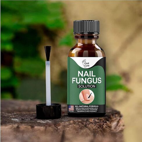 Toenail Renewal Solution Extra Strength Care for Toe Nail & Fingernails - Nail Repair Solution for Thick, broken, Discolored Nails - Renews Damaged Cracked Ingrown Toenail - Tea Tree Oil for Healthier and Extra Strength Nails - Made In USA 0.50 Fl Oz - 1  in Kuwait