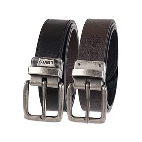 حزام مدرسي للأطفال الكبار من Levi's للأولاد الصغار كاجوال للجينز مع حزام ذو وجهين in Kuwait