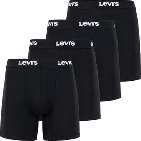 Levi's Mens Underwear Microfiber Boxer Brief for Men Ultra Soft 4 Pack in Saudi Arabia
