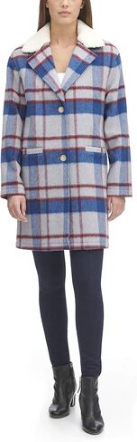 معطف Levi's نسائي من الصوف بياقة Sherpa من الأعلى in Kuwait