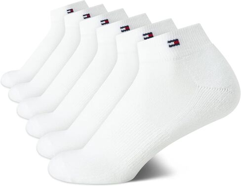 Tommy Hilfiger Women's 6 Pack Flag Sport Cushion Short Crew Socks in Saudi Arabia