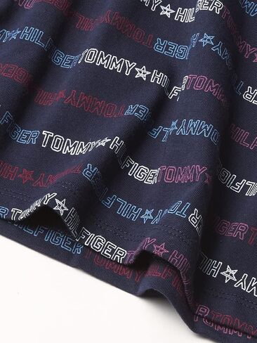 Tommy Hilfiger Girls' Short Sleeve Cotton T-Shirt Dress with Fun Prints & Patterns in Saudi Arabia
