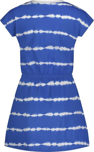 Tommy Hilfiger Girls' Short Sleeve Cotton T-Shirt Dress with Fun Prints & Patterns in Saudi Arabia