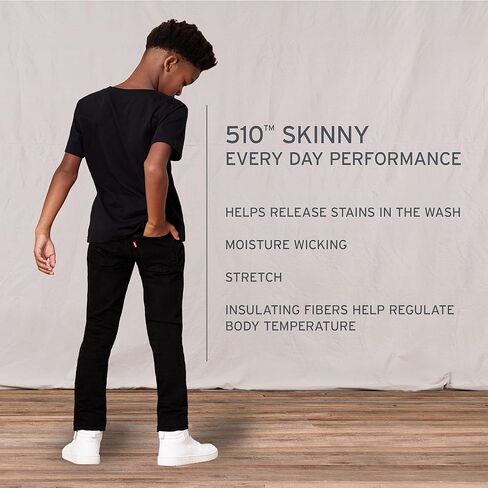 Levi's Boys' 510 Skinny Fit Performance Jeans in Saudi Arabia