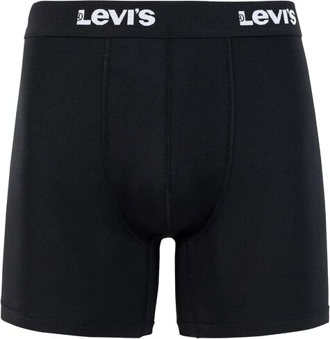 Levi's Mens Underwear Microfiber Boxer Brief for Men Ultra Soft 4 Pack in Kuwait