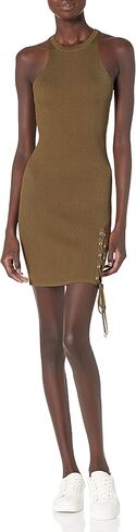 GUESS Women's Sleeveless Alexa Mini Lace-up Dress in Kuwait
