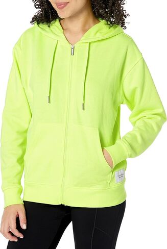 Calvin Klein Performance Women's Long Sleeve French Terry Zip Up Hoodie in Saudi Arabia