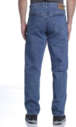 Wrangler Men's Performance Series Relaxed Fit Jeans - Light Stone, Light Stone, 32X32 in Saudi Arabia