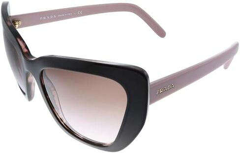 Prada PR 08VS ROL0A6 Brown Plastic Cat-Eye Sunglasses Brown Gradient Lens in Saudi Arabia