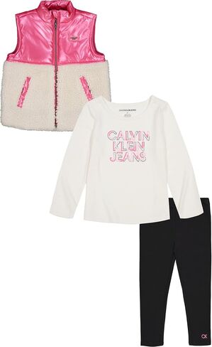 Calvin Klein baby-girls 3 Pieces Vest Pants Set in Saudi Arabia