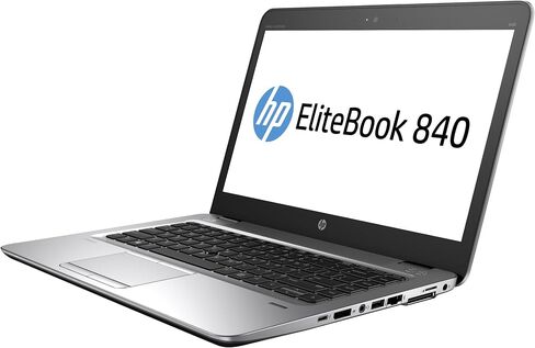 HP Elitebook 840 G4 14in Notebook, Windows, Intel Core i5 2.5 GHz, 8 GB RAM, 256 GB SSD, Silver (1GE41UT#ABA) (Renewed) in Saudi Arabia