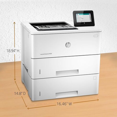 HP LaserJet Enterprise M506x Wireless Monochrome Printer, (F2A70A) in Saudi Arabia