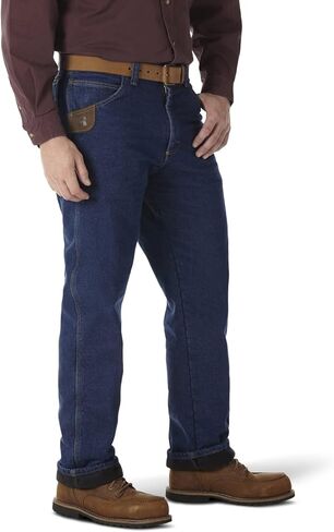 Wrangler Riggs Workwear Men's Lined Relaxed Fit Jean in Saudi Arabia