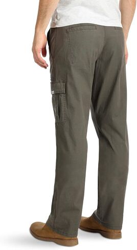 بنطال Wrangler الرجالي ذو الخمس نجوم الفاخر ذو المقاس المريح (الزيتوني Drab Ripstop) in Kuwait