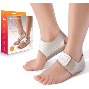 Heel That Pain Heel Seat Wraps for Plantar Fasciitis and Heel Spurs | Patented, Clinically Proven, 100% Guaranteed (Small)