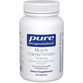 Pure Encapsulations Muscle Cramp/Tension Formula | Hypoallergenic Supplement to Reduce Occasional Muscle Cramps/Tension and Promote Relaxation | 60 Capsules in Kuwait