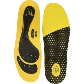 KEEN Utility mens K-10 Insole Replacement With Heel Pad for Neutral Arch Support in Work Boots Accessories, Yellow, M US in Saudi Arabia