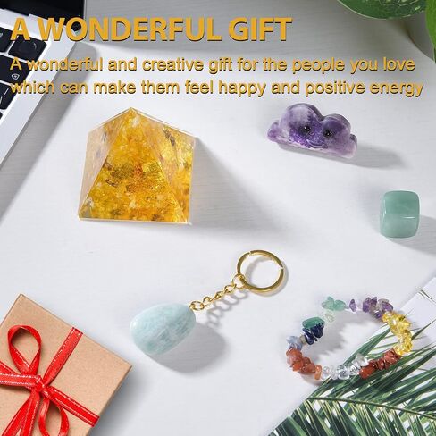Orgone Crystal Pyramid for Positive Energy and Stress Relief Healing Crystals and Stones Orgonite Pyramid for Inner Peace Chakra Reiki Healing Meditation in Saudi Arabia