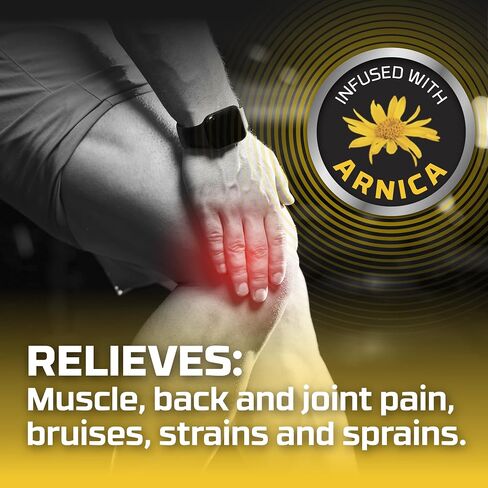 Dragon External Pain Relief Gel with Arnica for Muscle, Back & Joint Pain, Bruises, Strains and Sprains, 2 Oz in Saudi Arabia