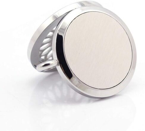 Yintunuo Stainless Steel Angel Wing Aroma Therapy Aromatherapy Essential Oil Diffuser Necklace Locket Pendant in Saudi Arabia