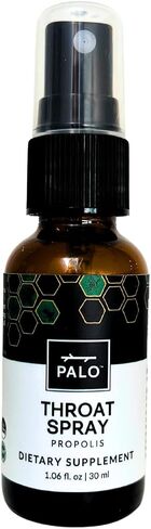 PALO Propolis Throat Spray Bee Brazilian Green Propolis Extract, Natural Immune Support & Sore Throat Relief - Antioxidants, Keto, Paleo, Gluten-Free (1.06 oz | 30 ml) (Extra Strenght) in Saudi Arabia