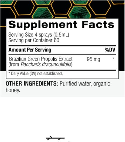 PALO Propolis Throat Spray Bee Brazilian Green Propolis Extract, Natural Immune Support & Sore Throat Relief - Antioxidants, Keto, Paleo, Gluten-Free (1.06 oz | 30 ml) (Extra Strenght) in Saudi Arabia