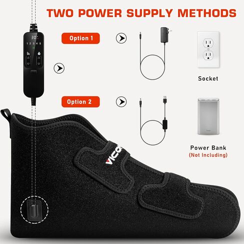جهاز علاج بالضوء الاحمر للقدمين، حذاء علاج بالضوء الاحمر القريب بالاشعة تحت الحمراء للاعتلال العصبي للقدم، علاج القدم بالاشعة تحت الحمراء للكاحل واصابع القدم in Kuwait
